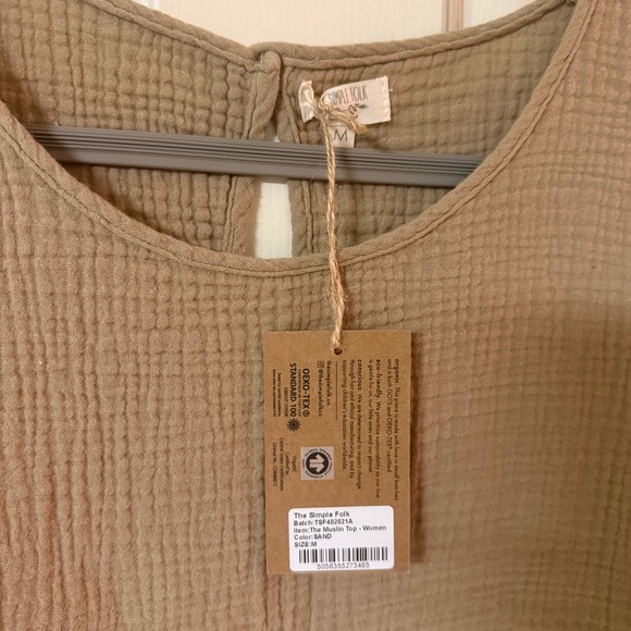 The Simple Folk The Muslin Top Womens - Picture 3 of 4